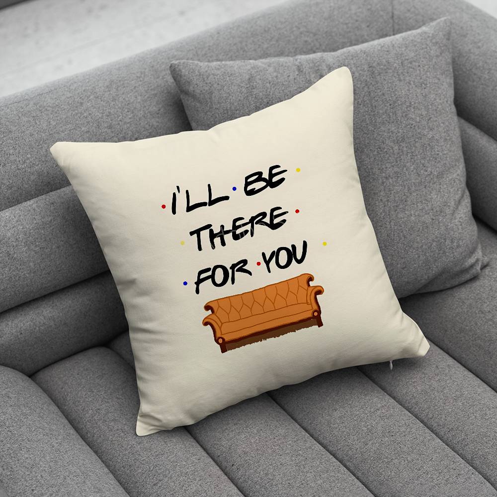 Classic Friends TV Show Pillow Case For Home Bedroom Car Office Decoration Living Room Sofa Cushion Cover Suitable