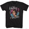 Whitney Houston Pink Stars Men's T Shirt R & B Pop Music Merch
