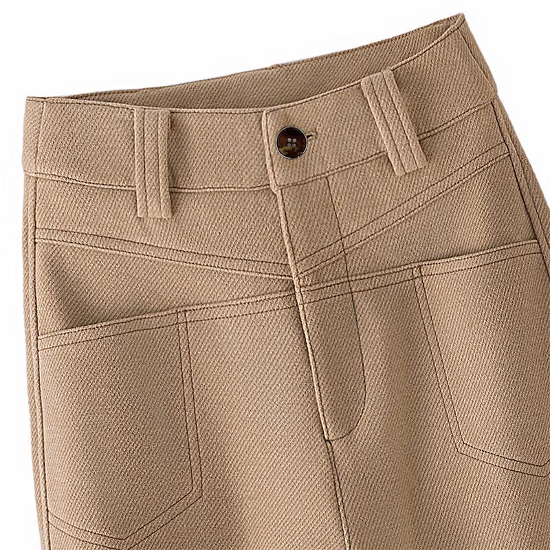 Women's High-Waisted Wide-Leg Casual Pants