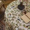 Rural Retro Tablecloth Cotton And Linen Jacquard Fabric Flower And Bird Dining Table Cloth Thickened Coffee Table Cloth Tv Cabinet Cover Towel