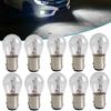 10pcs 1157 Light Bulb Auto Car Brake Stop Signal Turn Reverse Tail Lamp S25 12V Truck Motorcycle Battery Car Brake Lights Bulb