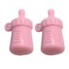 3D Doll House Mini Resin Baby Milk Bottle DIY Scrapbooking Milk Nipple Bottle for Diy Decoration