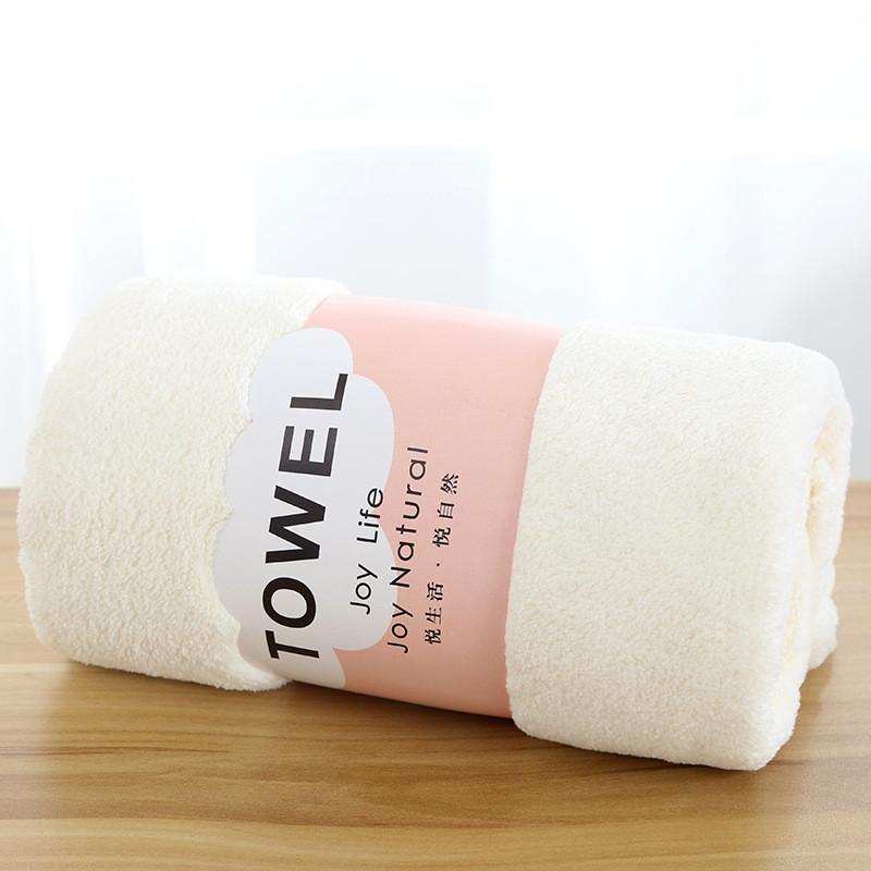 Coral Fleece Bath Towel 70x140cm Soft Absorbent For Adults And Teens