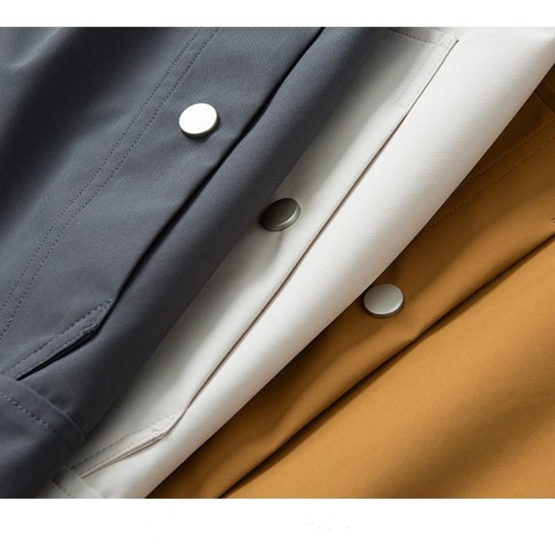 Мужчины Harbour Wind Fake Two Куртки с капюшоном Молодежная улица Свободное повседневное — фото 7