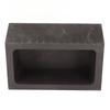 Graphite Ingot Mold 101ml Rectangular High Thermal Stability Graphite Crucible Mould for Gold
