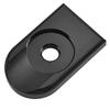 Harley-Davidson 1996~ Seat Bolt Screw Screw Aluminum Mounting Cap 1/4"-20 Pitch Type Tool Free Easy to Custom Solo Seat (Black/Bolt+Baseplate)