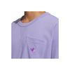 Adidas Originals SS24 CVD Tee U2 Series Loose Fit Quick-Dry Pocket Short Sleeve T-Shirt Men Tops Purple JM7293