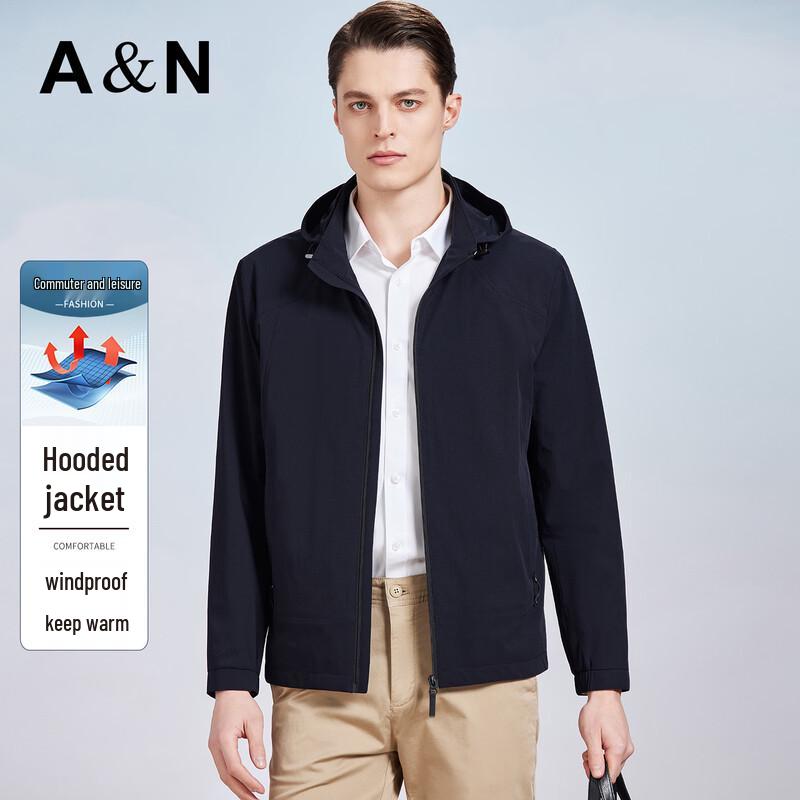 

Men s Hooded Business Casual Jacket 56