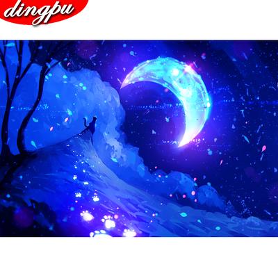 5D Diamond Painting Kit Landscape Mosaic Home Decoration Embroidery Mountain Cross Stitch Handmade Gift