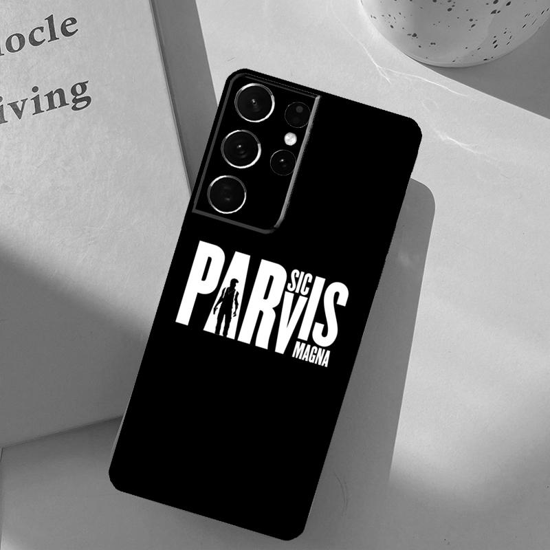

Sic Parvis Magna Uncharted Case For Samsung Galaxy S21 S22 Ultra S20 FE S8 S9 S10 Note 10 Plus Note 20 Ultra Cover Galaxy Note 10