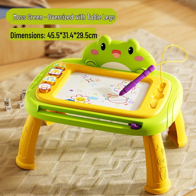 Large Magnetic Children's Drawing Board - Colorful, Erasable Doodle Table for Home