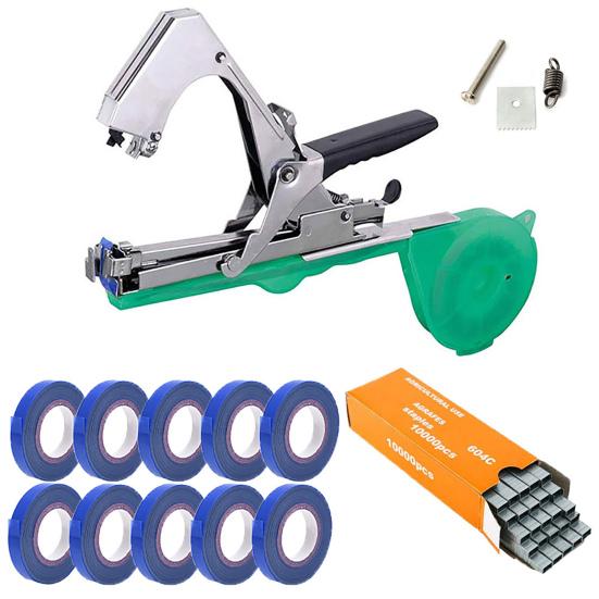 Labor-saving Plant Tying Machine One-handed Operation Hand Tools Professional Gardening Tape Tool for Vegetable