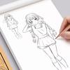 Manga-Anfängerleitfaden: Anime-Charakter-Zeichenbuch im antiken Stil für Kinder