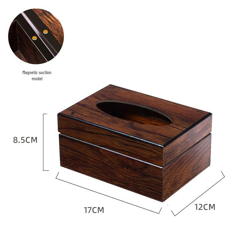 LIEI Wooden Tissue Box