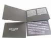 Authentic Saint Laurent Paris Black Leather Bifold Bill Wallet Purse #7924 Seller Refurbished