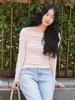 Laengaenlu Bonita Shirring Top(Bonita)_Pink