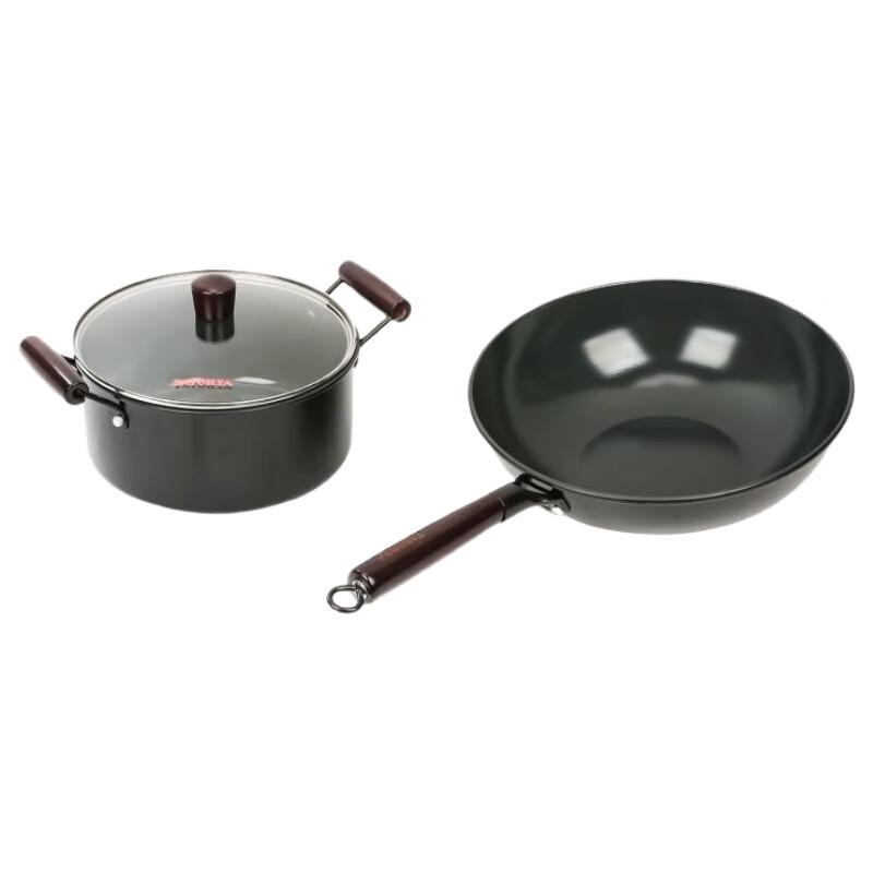 Duoyangwu Gold Titanium Ceramic Non-stick Cookware Set