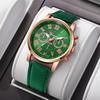 Xiaomi Fashion Leather Strap Women Quartz Wristwatch Ladies Casual Roma Dial Watch Reloj Mujer Girls Clock Gift (Without Box)