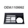 Gauge Housing Black Instrument Housing Quick Install Wear Resistant Non-deformation Single Piece Installation Without Damage