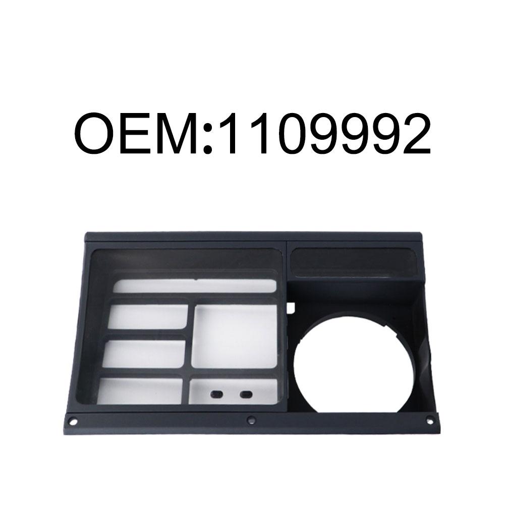 Gauge Housing Black Instrument Housing Quick Install Wear Resistant Non-deformation Single Piece Installation Without Damage