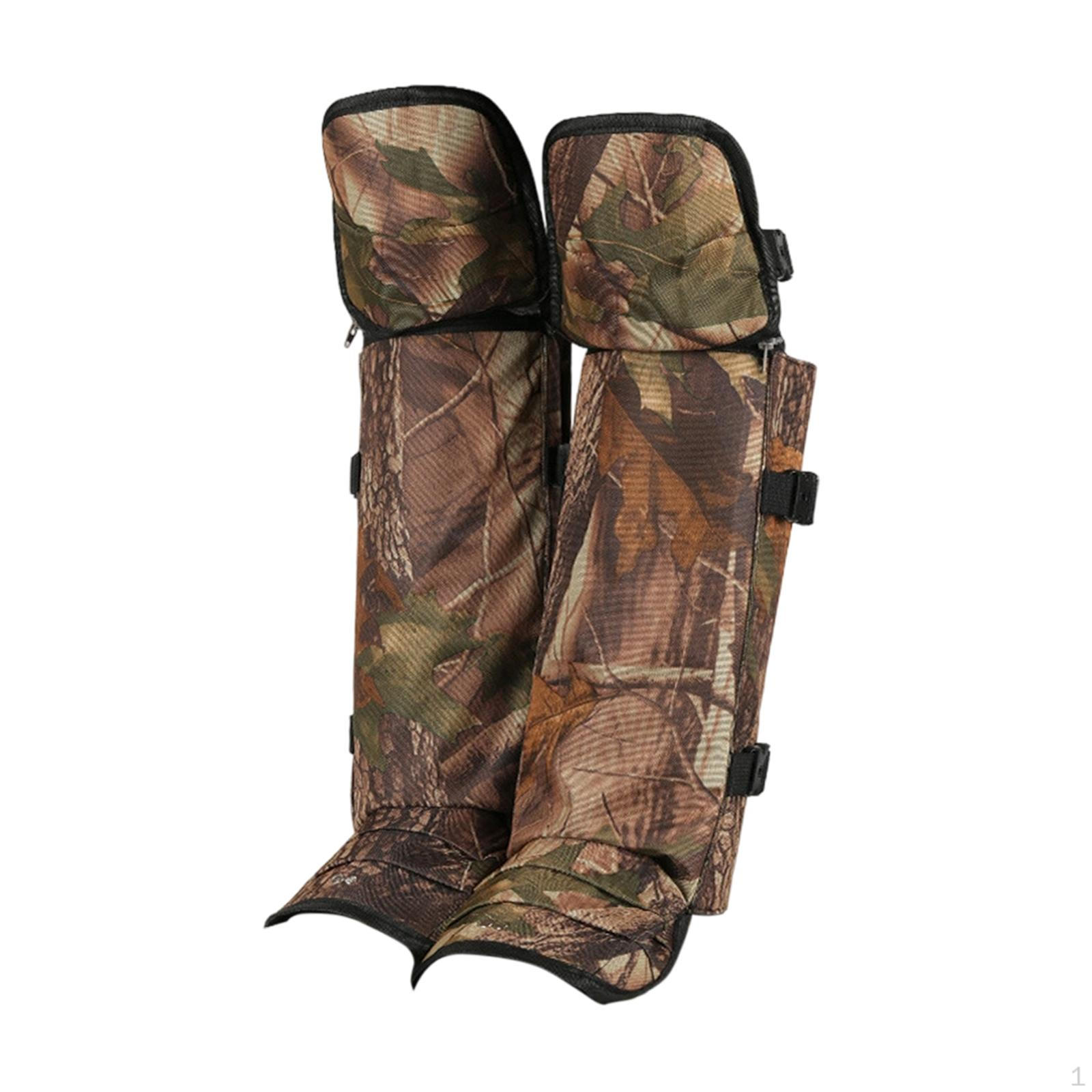 

Leg Boot Breathable Guards Hiking Boots Covers for Travel Climbing Outdoor Sports Backpacking leaf