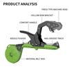 New Elbow Large Mouth Hand Tying Machine for Agricultural Fruit Vegetable Binding Tape Garden Tool