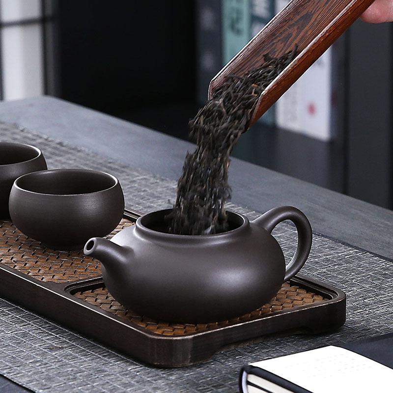 Ceainic din Nisip Purpuriu Mare Capacitate Mare Ceramică Lucrat Manual Yixing Ceai Oală Unică Ceașă Kung Fu Set de Ceai