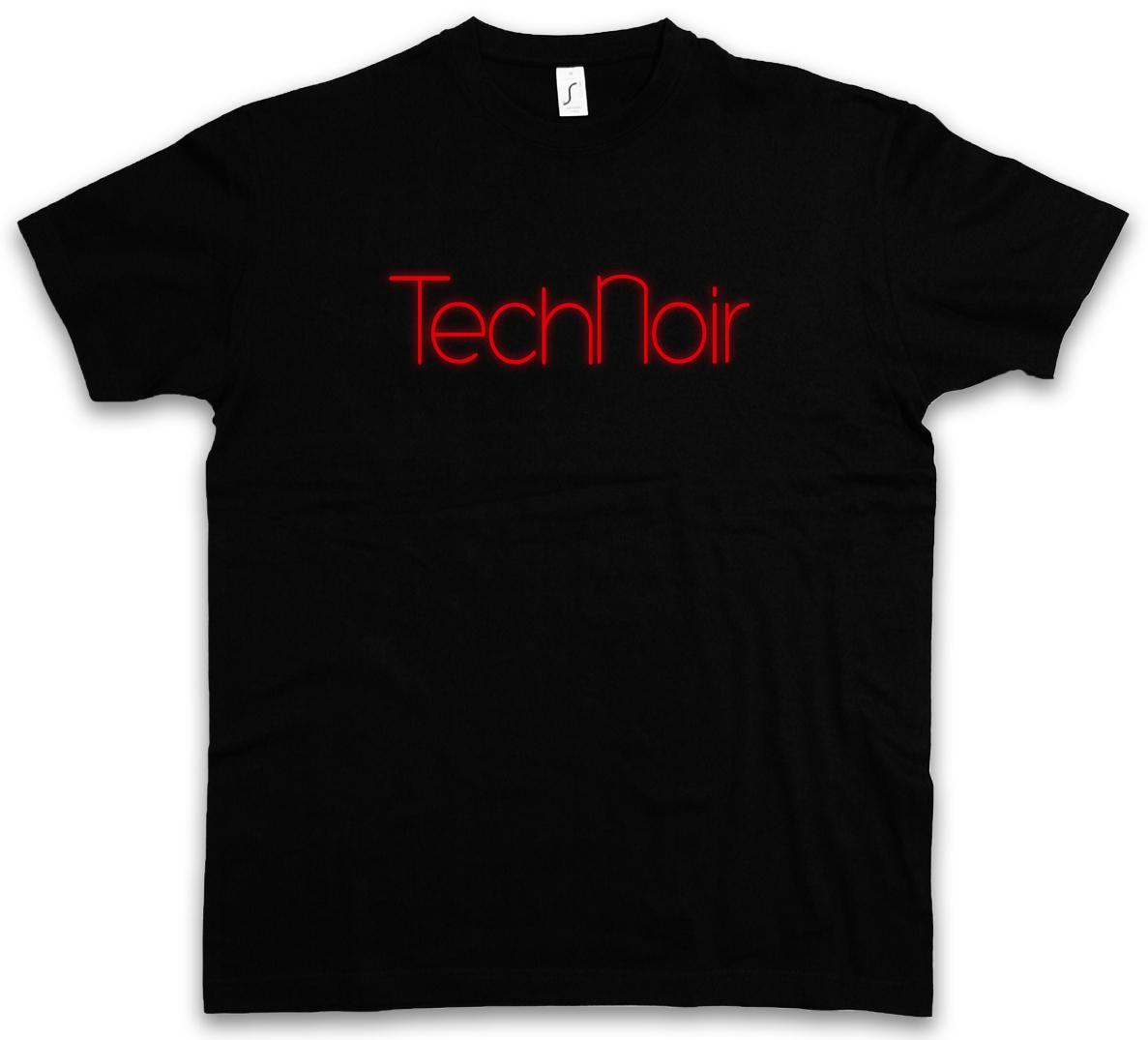 TECHNOIR II T-Shirt Mens Womens Tees Top – Los Angeles Club Terminator Technoir Cyber Movie TV M