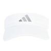 Adidas Golf White Metal Logo Golf Visor Men's
