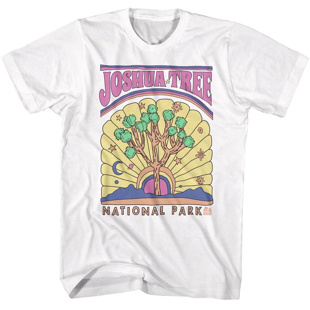 United States National Parks Joshua Tree Moon & Stars Men s T Shirt L