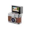 Portable Retro Mini HD Camera with Flip Screen for Outdoor Parties