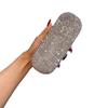 Eyewear Holder Pu+Diamond Jewelry Myopia Case Glasses Case Spectacle Container For Gift Option Business Use Travel-Friendly