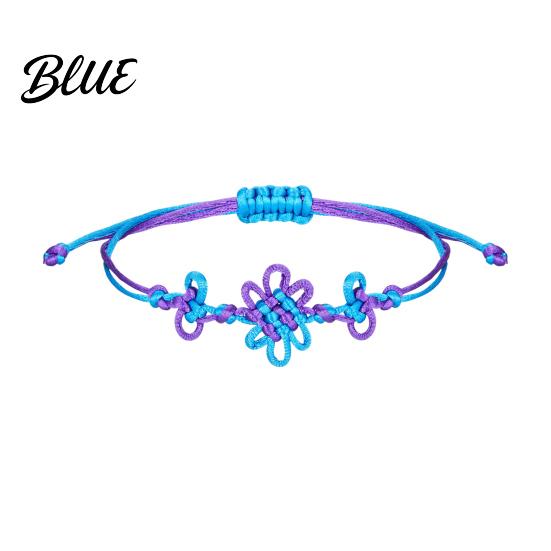 Handmade Knot Wristband Chinese Bracelet Retro Braided Good Luck High-quality
