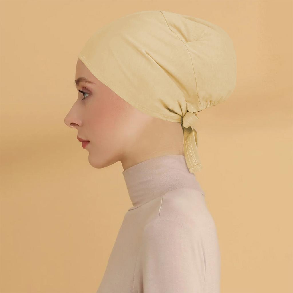 Women's Strap Headband Base Hat Thin Solid Color Versatile Headband Hat