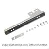 Front Plate Bracket, Holder Bar,Universal Fit Exterior Accessories, Bracket Mounting Kit