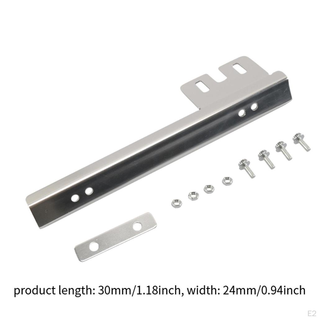 Front Plate Bracket, Holder Bar,Universal Fit Exterior Accessories, Bracket Mounting Kit