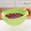 1PC-Peneira de arroz Coador Peneira Arroz Lavagem Filtro Coador Cesta Utensílios de cozinha Alimentos Feijão Peneira Fruteira Escorredor