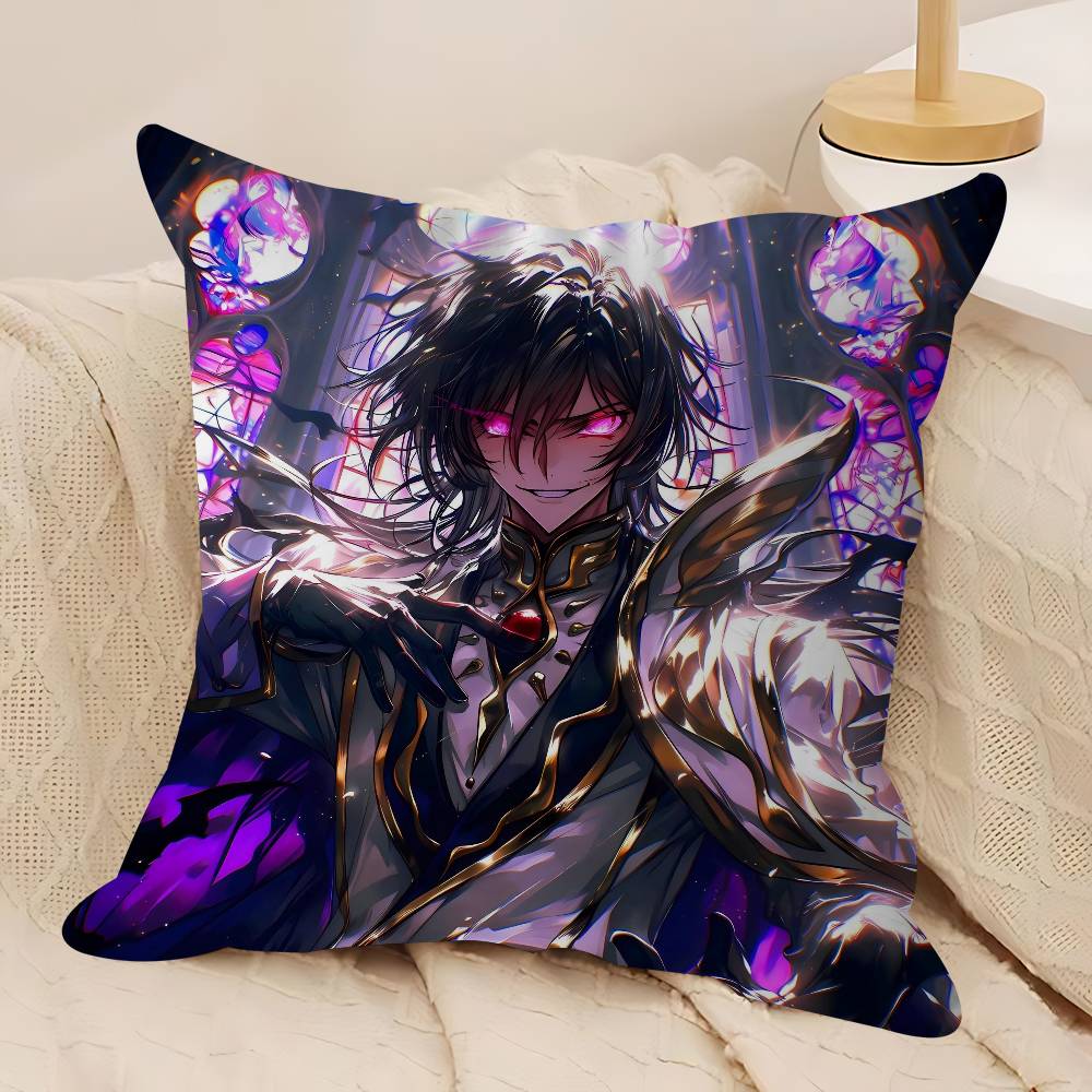 C-kod G-Geass Anime Lönndesign Kuddfodral Glad Höstskörd Dekor Högtidsdekorationskuddfodral