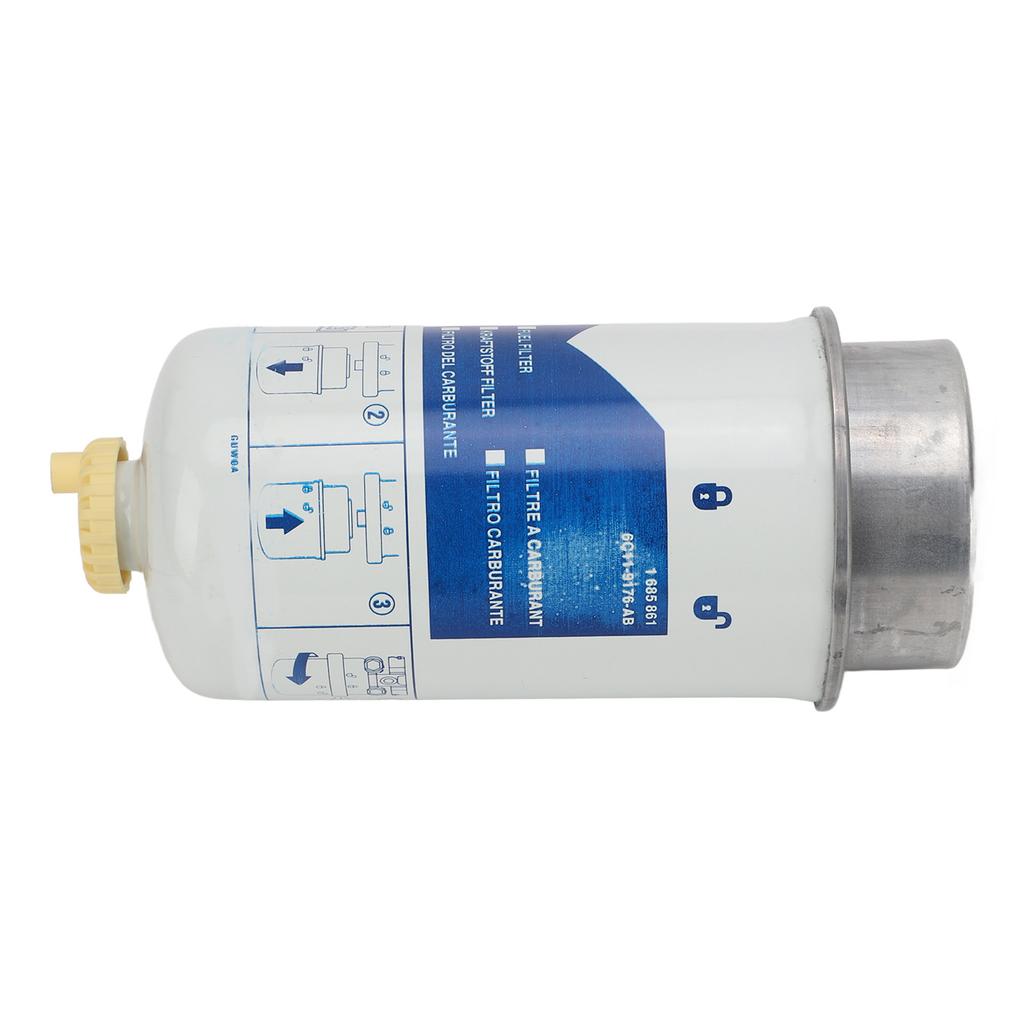 Fuel Filter Diesel Fuel Filter Assy Assembly 1685861 Replacement for Ford Transit 2.2 2.4 3.2 MK7 Diesel 2006‑2014