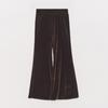 RAWMANTICS Logo Cubic Velvet Slim Bootcut Brown