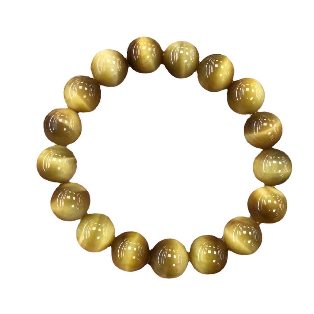 High-Quality Genuine Tiger Eye Buddhist Prayer Beads Bracelet with Opal – Hot Seller