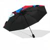 1pc Chess Strategy Automatic Folding Umbrella - Windproof Compact Travel Umbrella with Auto Open/Close, 8-Rib Heavy-Duty Shaft for Women/Men A007