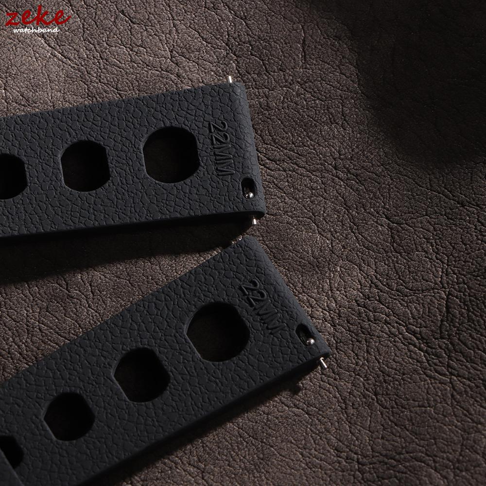 20mm 22mm Silicone Watch Straps for Oris for Seiko Watch Strap Men‘s Tropical Diving Quick Release Watch Band Wristband Bracelet