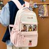 Schoolbag Children's Japanese New College Style Cute Cartoon Backpack Kindergarten Grades 1-1 Lightweight Backpack