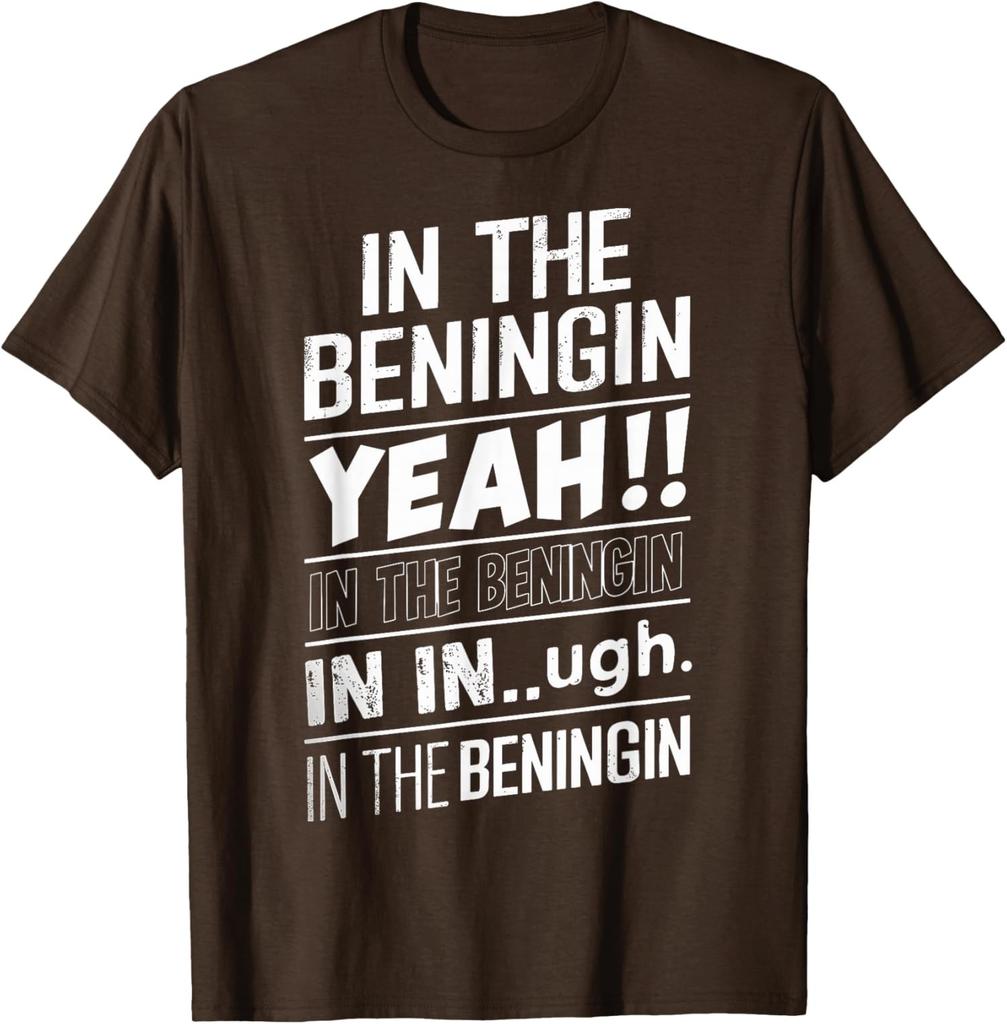 Beginnend Beningin Grappig Ontwerp Grappig Beningin Unisex T-shirt