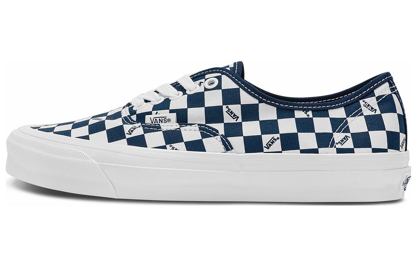 Vans Vault Og Authentic Lx Checkerboard Blue White VN0A5FBDLKZ 36