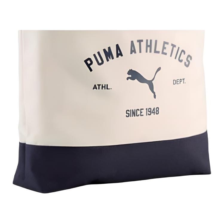 PUMA Fabric Tote Bag, Shoulder Bag Unisex White 092194-01