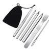 6 Pieces Paracord Weaving Needle Tool Kit Stainless Steel for Workshop, Crafters