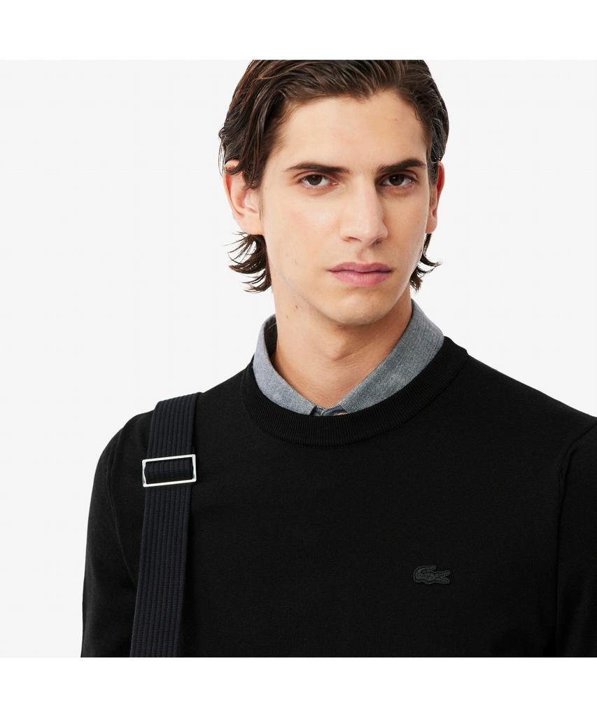 LACOSTE Men'S Merino Wool Crew Neck Sweater Ah1969-55N 031