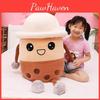 Milk Pearl Tea Plush Toy Cartoon Stuffed Doll Bedroom Decoration Kids Gifts